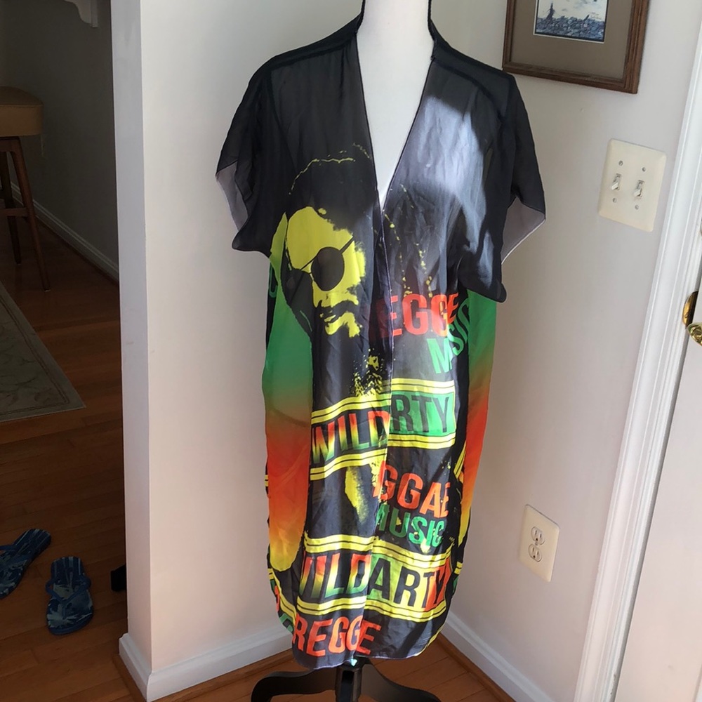 Love J USA swim suit cover/Cape.